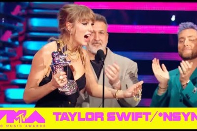 *NSYNC Presents Taylor Swift With Best Pop Award