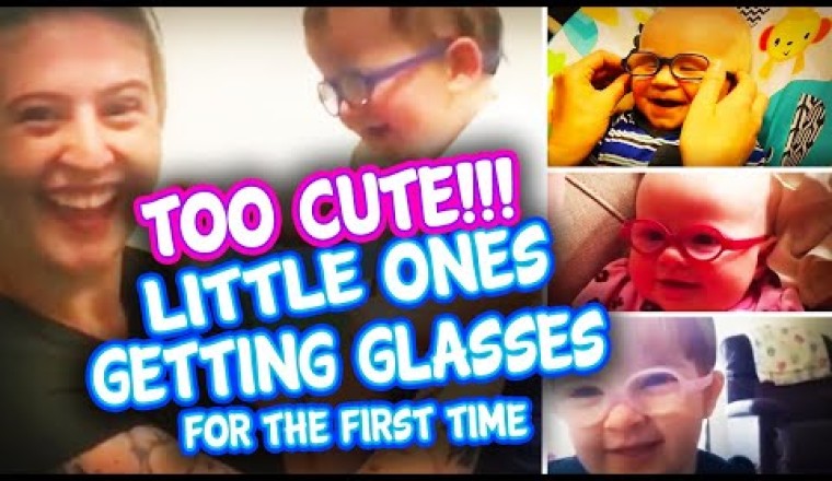 Babies Get Glasses for the First Time