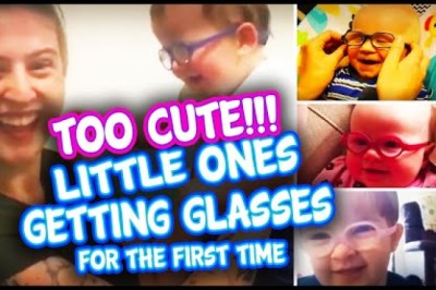 Babies Get Glasses for the First Time