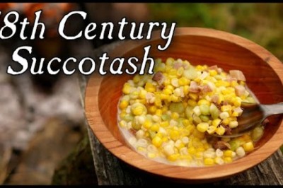 Centuries-Old Succotash Recipe - Corn, Beans, And Bacon!