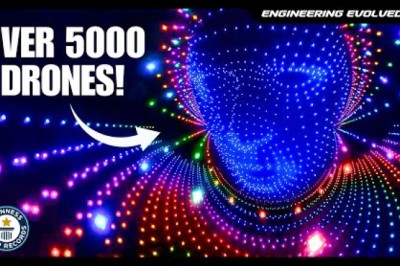 This Drone Light Show Broke 4 World Records