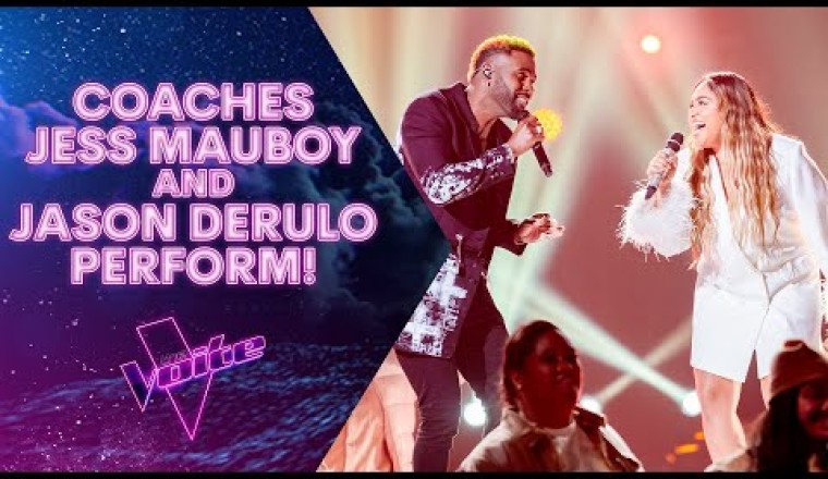 Coaches Jessica Mauboy And Jason Derulo Perform 'Give You Love'