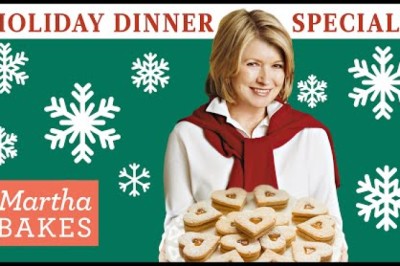 Martha Stewart's 10-Recipe Holiday Dinner Special | Holiday Roasts, Side Dishes, and Festive Cookies