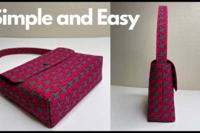 How to Sew a Hand Bag Simple and So Fast