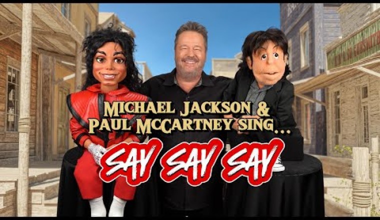 Michael Jackson and Paul McCartney Puppets Sing "Say Say Say"