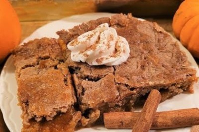 Pumpkin Spice Dump Cake