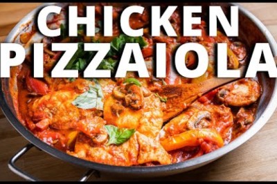 Chicken Pizzaiola with Mushrooms and Peppers