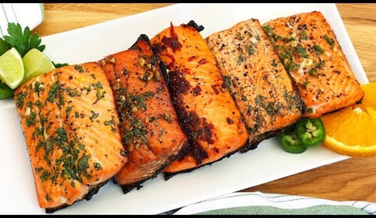 5 EASY Salmon Marinades!