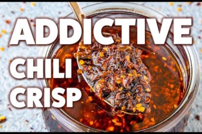 Homemade Chili Crisp - Spicy Chili Oil with Crispy Bits
