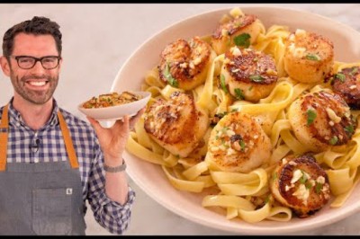 Amazing Seared Scallops