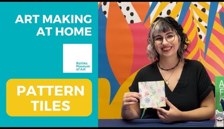 Design PATTERN TILES and Learn About Artist JASPER JOHNS