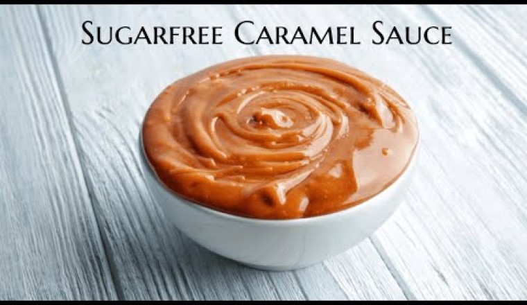 3 Ingredient Sugarfree Caramel Sauce
