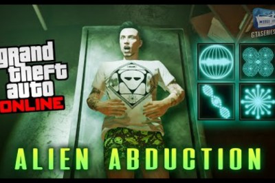 GTA Online - Alien UFO Abduction and Secret Fort Zancudo Bunker