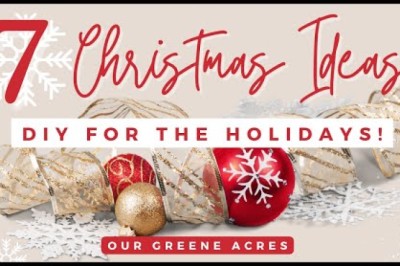 7 Christmas Ideas to DIY for the Holidays!