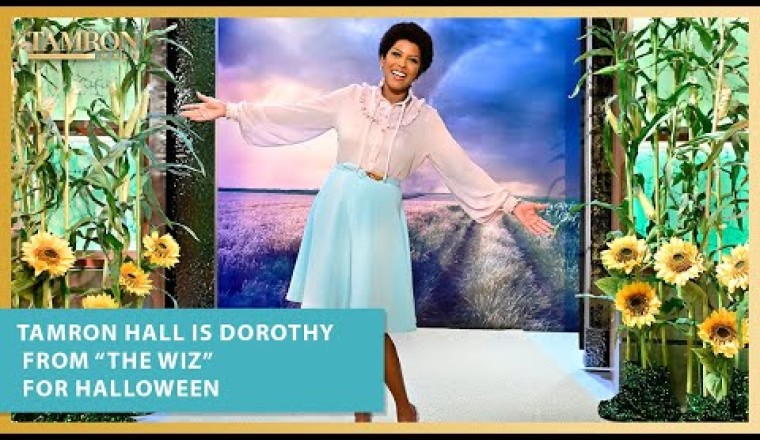 Tamron Hall Is Dorothy From “The Wiz” For Halloween