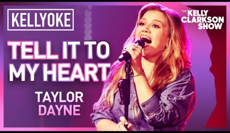 Kelly Clarkson Covers 'Tell It To My Heart' By Taylor Dayne