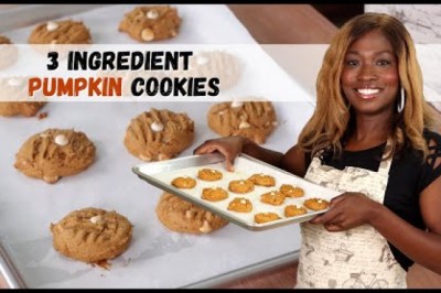 Two Ingredient Pumpkin Spice Cookies