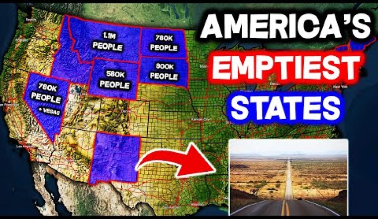 Why NOBODY Lives in these 9 EMPTY States