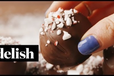 Peppermint Oreo Truffles