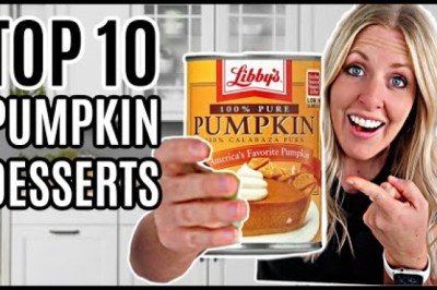10 of the EASIEST Pumpkin Dessert Ideas