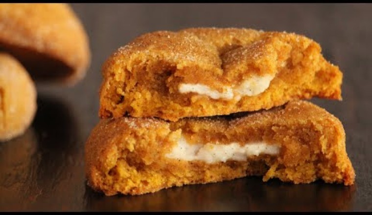 Pumpkin Cheesecake Cookies