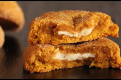 Pumpkin Cheesecake Cookies