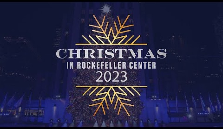 91st Annual Christmas Tree Lighting in Rockefeller Center 2023 New York