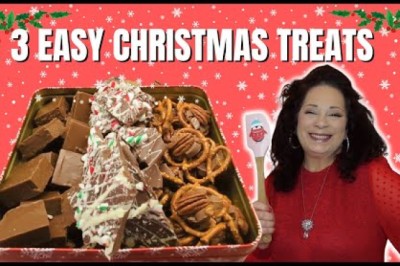 3 Quick Christmas Treats