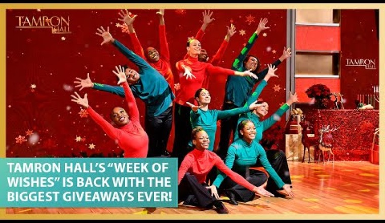 Alvin Ailey Dance Theatre Kicks Off Tamron’s Holiday “Week of Wishes”