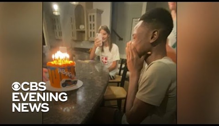 Boy Adopted From Sierra Leone Experiences His First Birthday Celebration