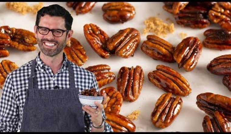 Easy Candied Pecans