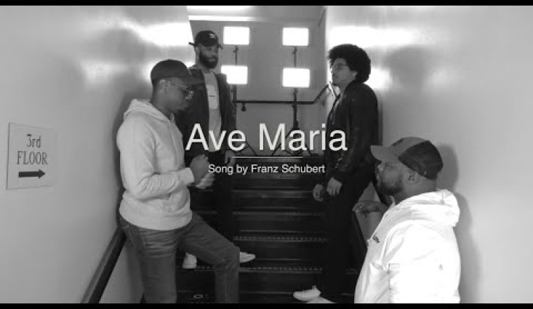 “Ave Maria” Sung in a Stairwell