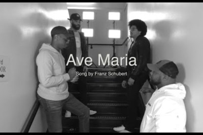 “Ave Maria” Sung in a Stairwell