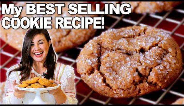 Chewy Ginger Molasses Cookies