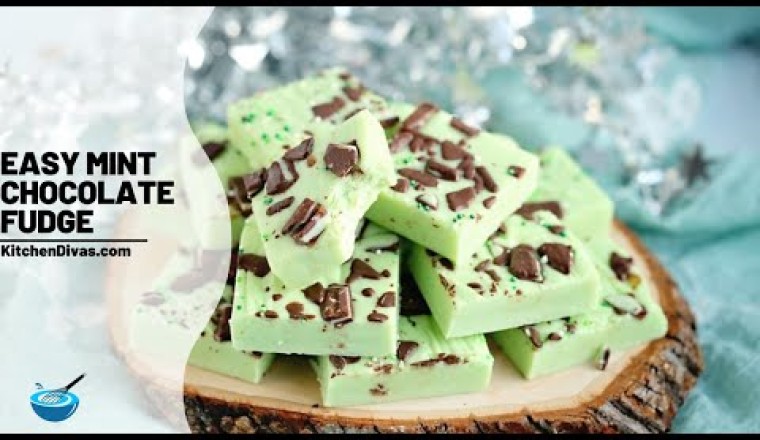 Easy Mint Chocolate Fudge