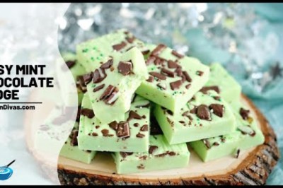 Easy Mint Chocolate Fudge