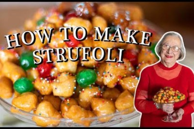STRUFOLI (Italian Honey Balls)