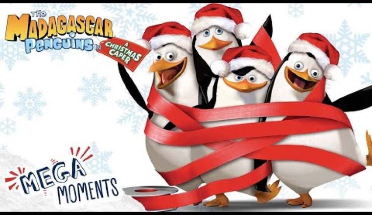 The Madagascar Penguins in a Christmas Caper