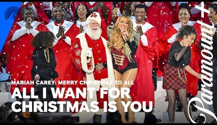 Mariah Carey: Merry Christmas To All - All I Want For Christmas Live