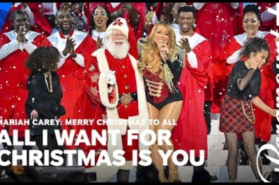 Mariah Carey: Merry Christmas To All - All I Want For Christmas Live