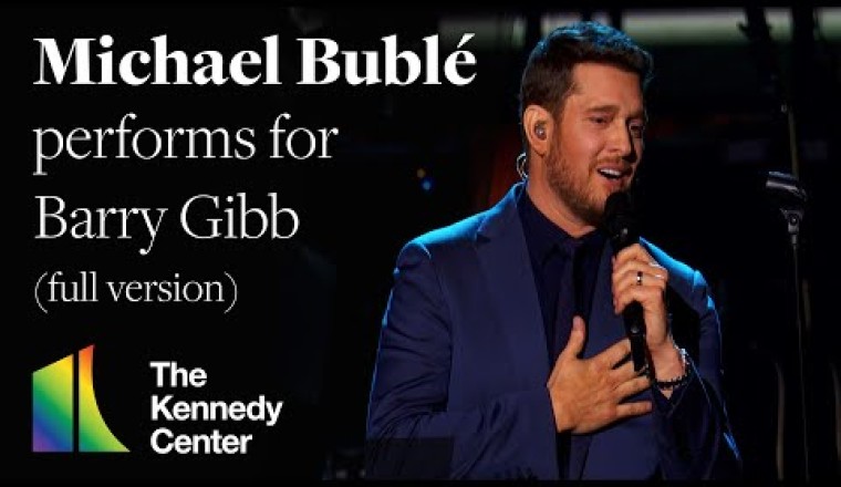 Michael Bublé Performs "How Can You Mend A Broken Heart"