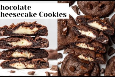 Chocolate Cheesecake Cookies