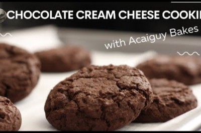 Chocolate Cream Cheese Cookies!