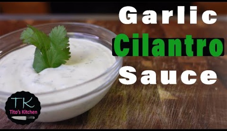 Garlic Cilantro Sauce (Pollo Tropical Copycat)