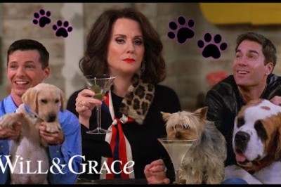 Will and Grace but It’s Just the Cute Dogs