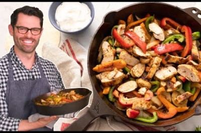 Easy Chicken Fajitas Recipe!