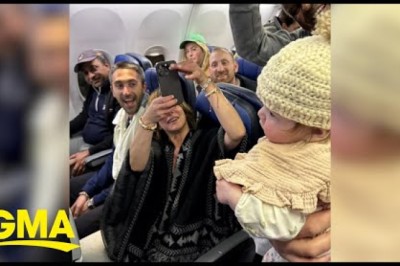 Stranger Crochets a Hat for the Baby Seated Next to Her on Her Flight