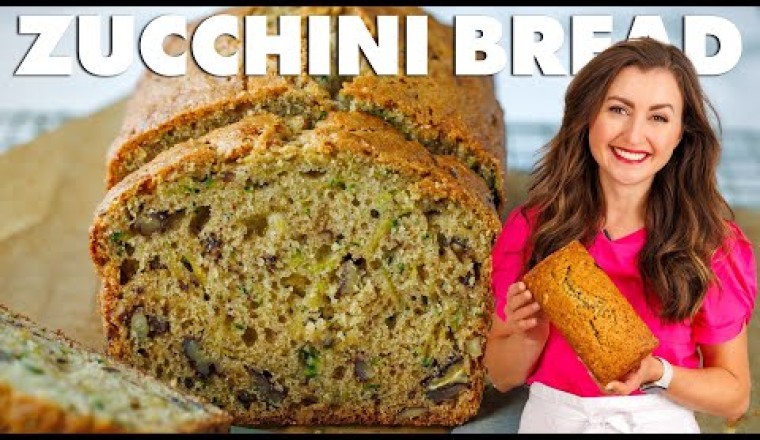 Easy and Moist Zucchini Bread