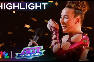 Golden Buzzer: Sofie Dossi's JAW-DROPPING act wins over Heidi Klum!
