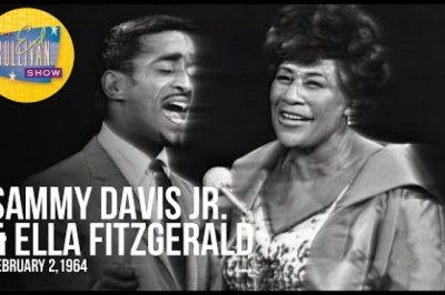 Sammy Davis Jr. and Ella Fitzgerald 